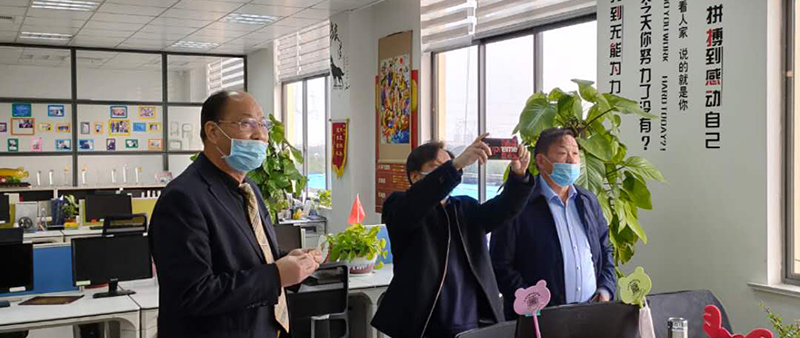 昱齊盛人力復工檢查驗收正式通過，葉縣政府陪同昱齊盛員工返崗務工