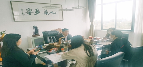 熱烈歡迎 緯視晶光電公司領導來蘇州昱齊盛考察洽談合作！